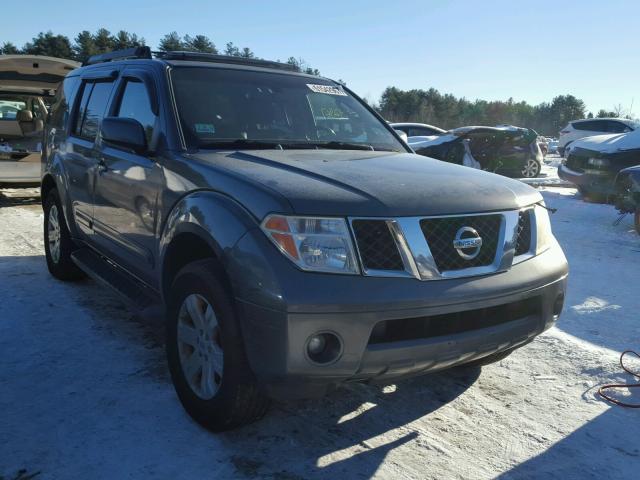 5N1AR18W06C604370 - 2006 NISSAN PATHFINDER GRAY photo 1