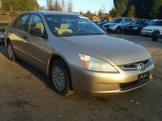 1HGCM56175A182376 - 2005 HONDA ACCORD DX GOLD photo 1