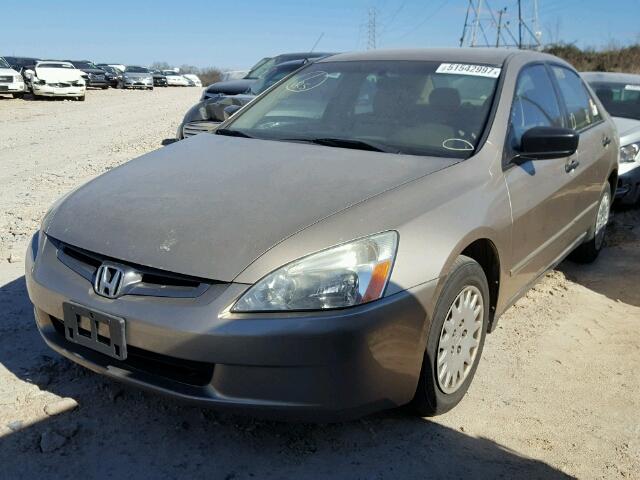 1HGCM56175A182376 - 2005 HONDA ACCORD DX GOLD photo 2