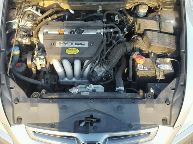 1HGCM56175A182376 - 2005 HONDA ACCORD DX GOLD photo 7