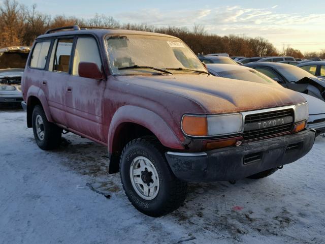 JT3FJ80W1M0032525 - 1991 TOYOTA LAND CRUIS RED photo 1