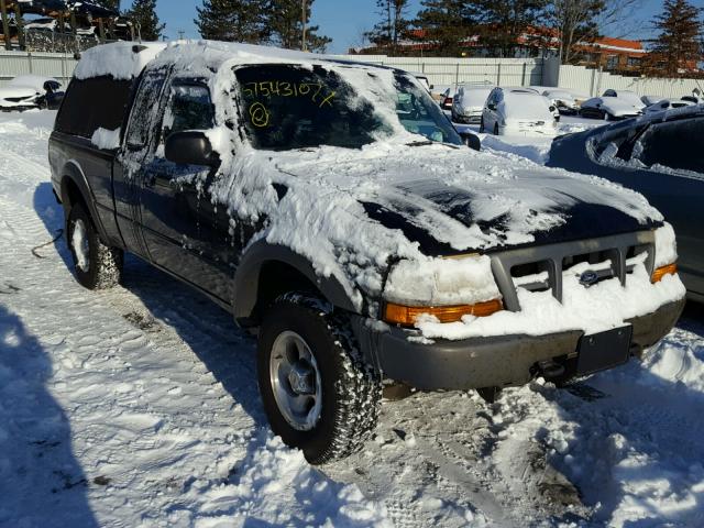 1FTZR15X9WTA14883 - 1998 FORD RANGER SUP BLACK photo 1