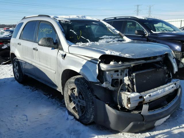 2CNDL13F756022151 - 2005 CHEVROLET EQUINOX LS SILVER photo 1