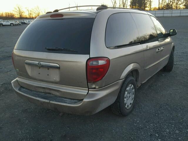 2C4GP44333R319571 - 2003 CHRYSLER TOWN & COU TAN photo 4