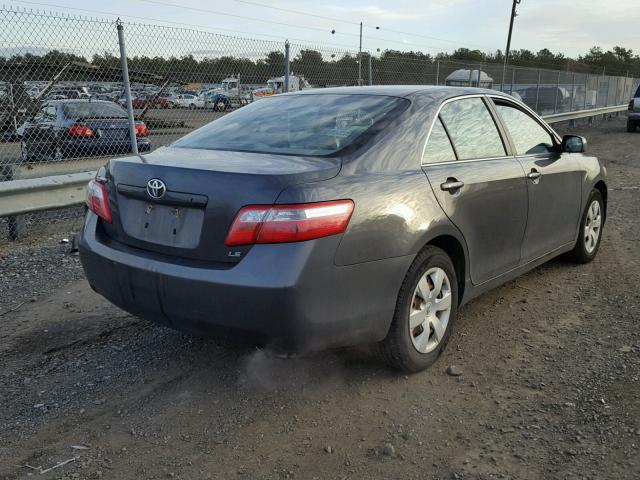 4T1BE46K89U265874 - 2009 TOYOTA CAMRY BASE GRAY photo 4