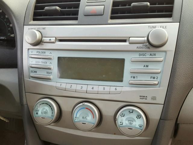 4T1BE46K89U265874 - 2009 TOYOTA CAMRY BASE GRAY photo 9