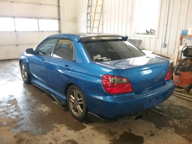 JF1GD29614G501729 - 2004 SUBARU IMPREZA WR BLUE photo 3