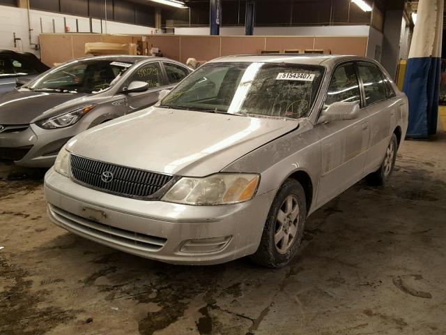 4T1BF28B71U183220 - 2001 TOYOTA AVALON XL SILVER photo 2