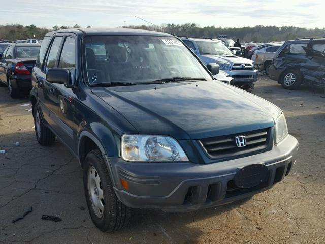 JHLRD28421S016174 - 2001 HONDA CR-V LX GREEN photo 1