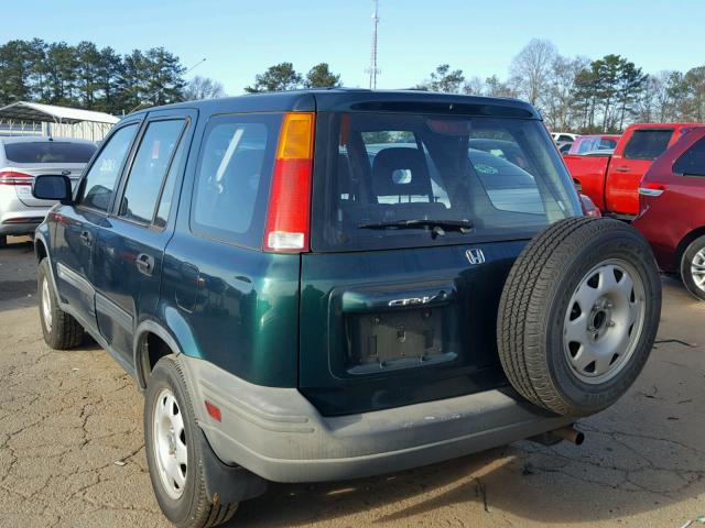 JHLRD28421S016174 - 2001 HONDA CR-V LX GREEN photo 3