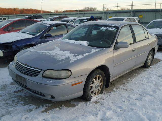 1G1NE52M1X6178102 - 1999 CHEVROLET MALIBU LS GRAY photo 2