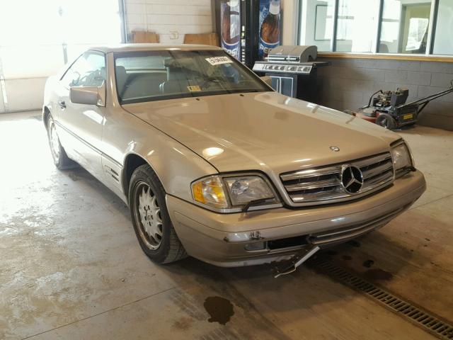 WDBFA63FXTF127705 - 1996 MERCEDES-BENZ SL 320 BEIGE photo 1