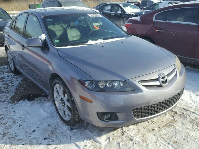 1YVHP84D965M33574 - 2006 MAZDA 6 S GRAY photo 1