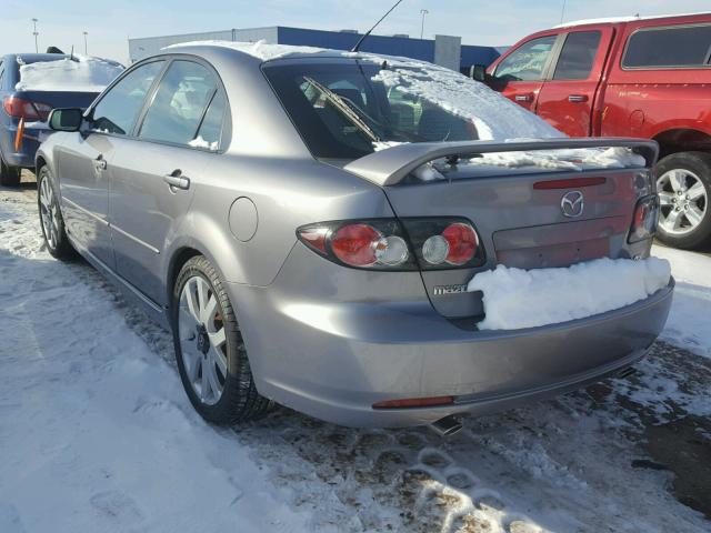 1YVHP84D965M33574 - 2006 MAZDA 6 S GRAY photo 3