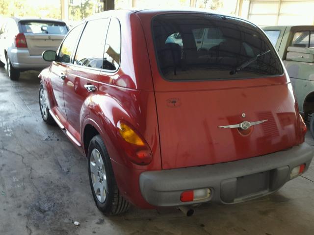 3C4FY48B43T551801 - 2003 CHRYSLER PT CRUISER BURGUNDY photo 3