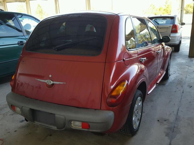 3C4FY48B43T551801 - 2003 CHRYSLER PT CRUISER BURGUNDY photo 4