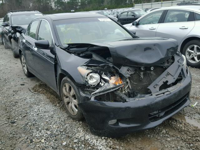 1HGCP3F80AA012055 - 2010 HONDA ACCORD EXL BLACK photo 1