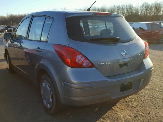 3N1BC13EX9L437858 - 2009 NISSAN VERSA S SILVER photo 3