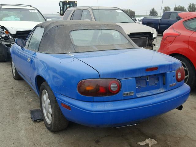 JM1NA3518L0154076 - 1990 MAZDA MX-5 MIATA BLUE photo 3