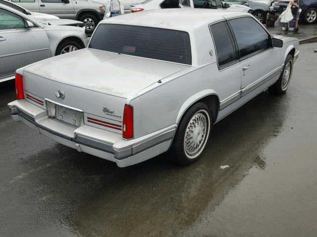 1G6EL1337LU604489 - 1990 CADILLAC ELDORADO SILVER photo 4