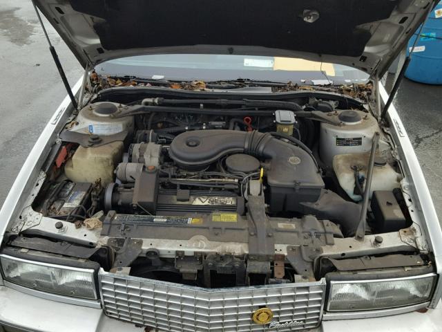 1G6EL1337LU604489 - 1990 CADILLAC ELDORADO SILVER photo 7