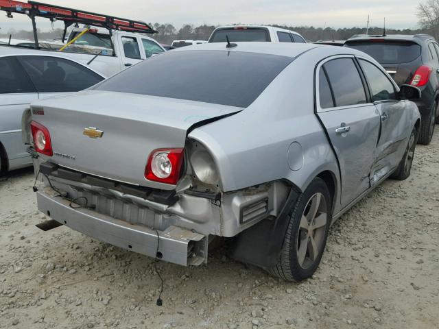 1G1ZC5E18BF241293 - 2011 CHEVROLET MALIBU 1LT SILVER photo 4