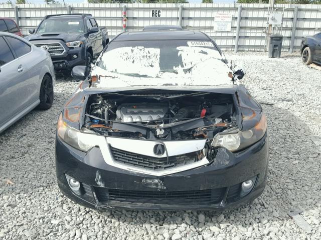 JH4CU26669C037007 - 2009 ACURA TSX BLACK photo 9