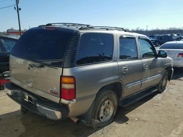 1GKEC13Z93R132482 - 2003 GMC YUKON TAN photo 4