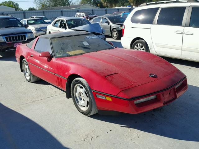 1G1YY0788G5120349 - 1986 CHEVROLET CORVETTE RED photo 1