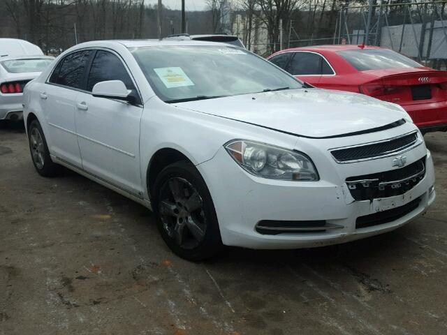 1G1ZD5EB6AF126373 - 2010 CHEVROLET MALIBU 2LT WHITE photo 1