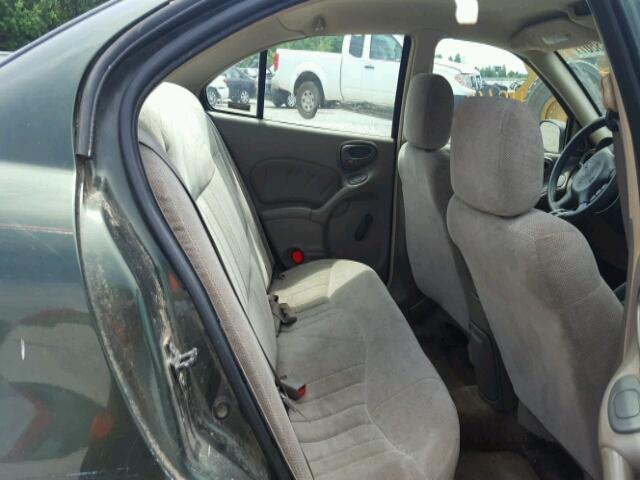 1G2NE52TXYM758139 - 2000 PONTIAC GRAND AM S მწვანე ფოტო 6