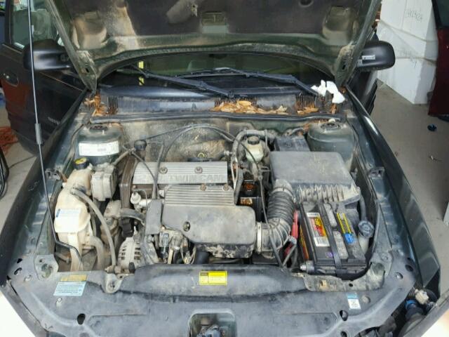 1G2NE52TXYM758139 - 2000 PONTIAC GRAND AM S მწვანე ფოტო 7