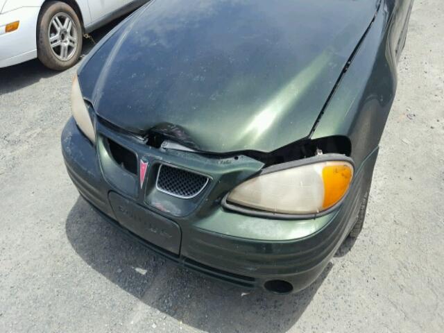 1G2NE52TXYM758139 - 2000 PONTIAC GRAND AM S მწვანე ფოტო 9