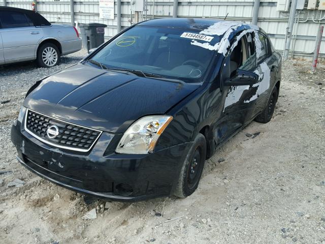 3N1AB61E18L676678 - 2008 NISSAN SENTRA 2.0 BLACK photo 2