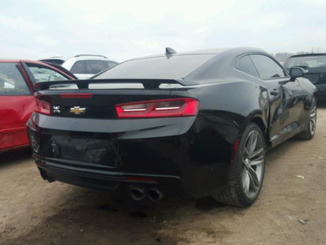 1G1FE1R71H0124588 - 2017 CHEVROLET CAMARO SS BLACK photo 4