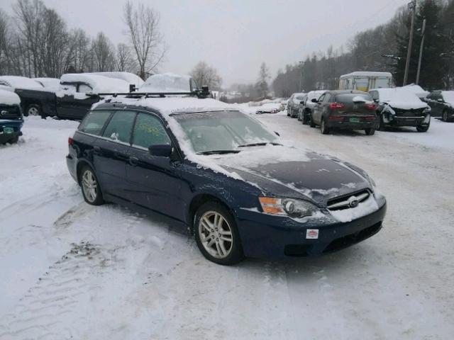 4S3BP616756328630 - 2005 SUBARU LEGACY 2.5 BLUE photo 1