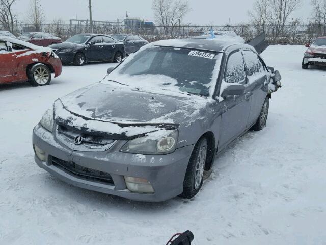 2HHES36885H100393 - 2005 ACURA 1.7EL PREM GRAY photo 2