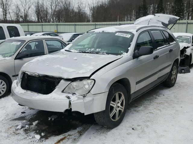 2A8GM48L47R128467 - 2007 CHRYSLER PACIFICA SILVER photo 2