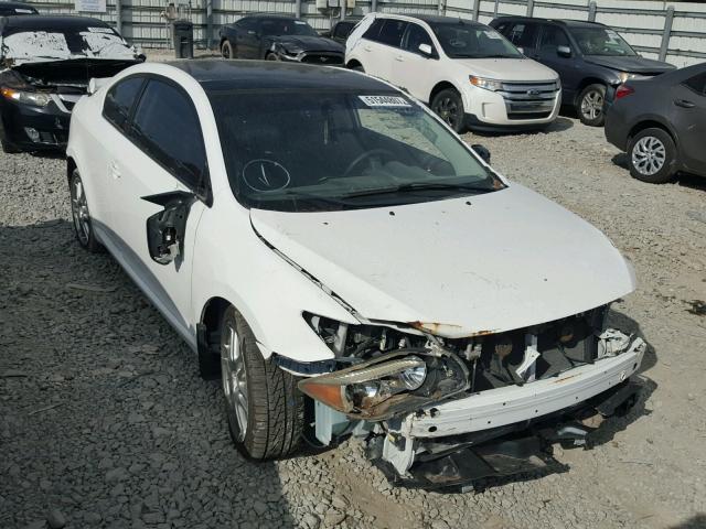 JTKDE177560116422 - 2006 TOYOTA SCION TC WHITE photo 1