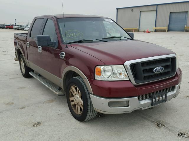 1FTPW125X5FB67174 - 2005 FORD F150 SUPER GRAY photo 1