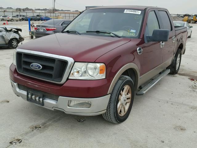 1FTPW125X5FB67174 - 2005 FORD F150 SUPER GRAY photo 2