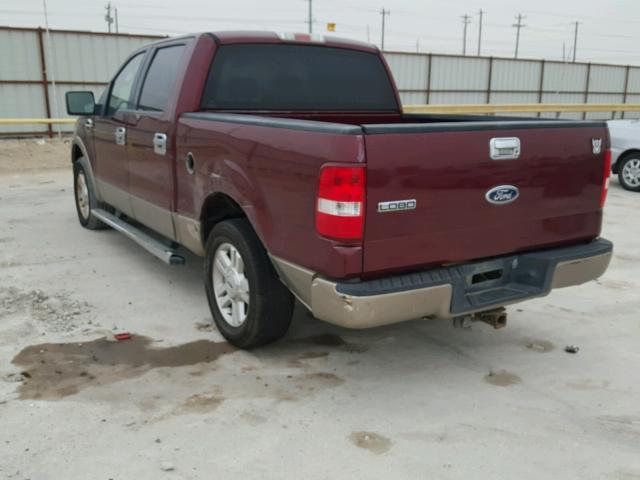 1FTPW125X5FB67174 - 2005 FORD F150 SUPER GRAY photo 3