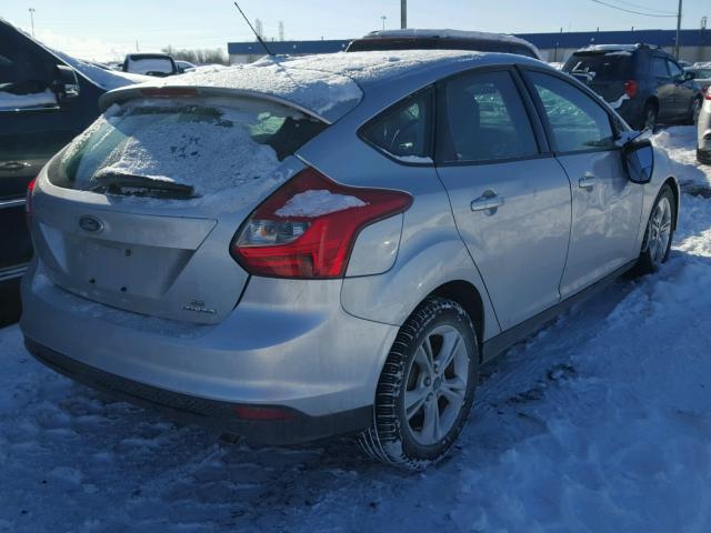 1FADP3K29EL336030 - 2014 FORD FOCUS SE SILVER photo 4