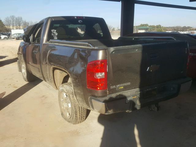 1GCEC14087Z580150 - 2007 CHEVROLET SILVERADO TAN photo 3