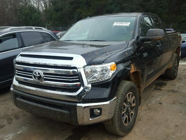 5TFUW5F11HX592217 - 2017 TOYOTA TUNDRA DOU BLACK photo 2