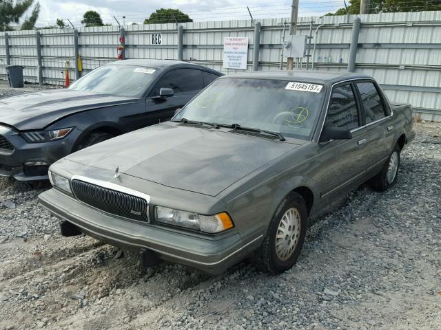 1G4AG55M9T6484465 - 1996 BUICK CENTURY SP GRAY photo 2