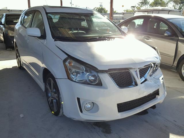 5Y2SR67049Z450346 - 2009 PONTIAC VIBE GT WHITE photo 1