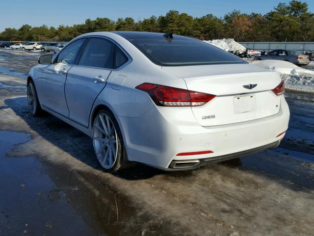 KMHGN4JE0GU126181 - 2016 HYUNDAI GENESIS 3. WHITE photo 3