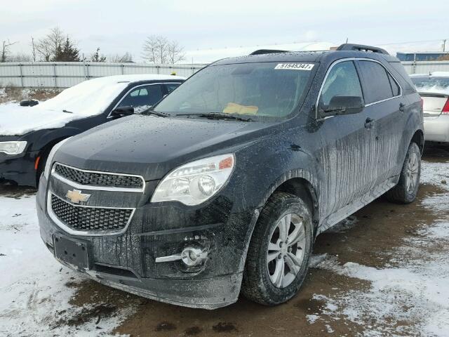 2GNFLPE30D6363223 - 2013 CHEVROLET EQUINOX LT BLACK photo 2