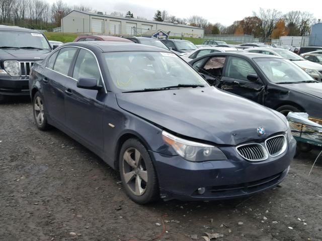 WBANF73596CG69475 - 2006 BMW 530 XI BLUE photo 1